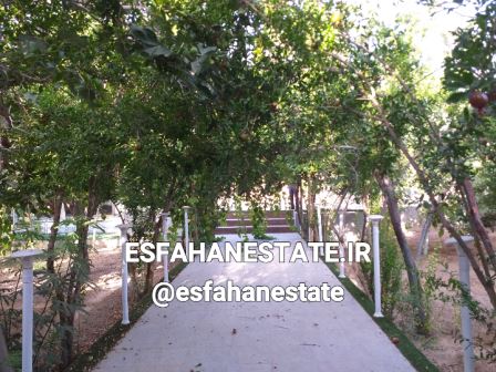 فروش خانه باغ 1250 متری در شهر ابریشم فلاورجان اصفهان