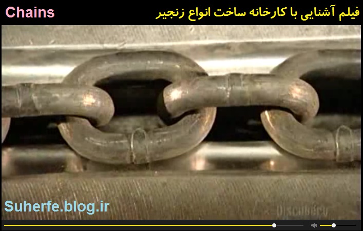 فیلم آشنایی با کارخانه ساخت انواع زنجیر Chains