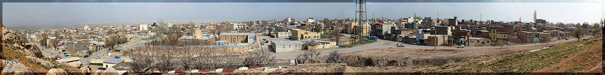 قیدار - نمای عمومی شهر /  general view of Qeydar