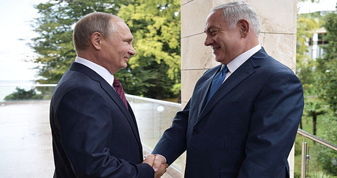 زمان دیدار پوتین و نتانیاهو مشخص شد