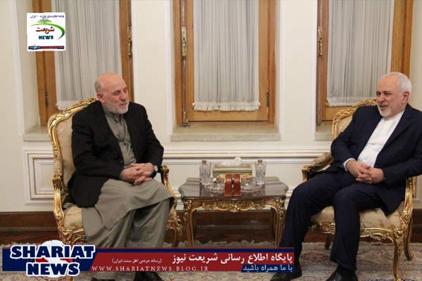 گزارش تصویری/ دیدار عمر داوودزی با وزیر امورخارجه ایران در تهران