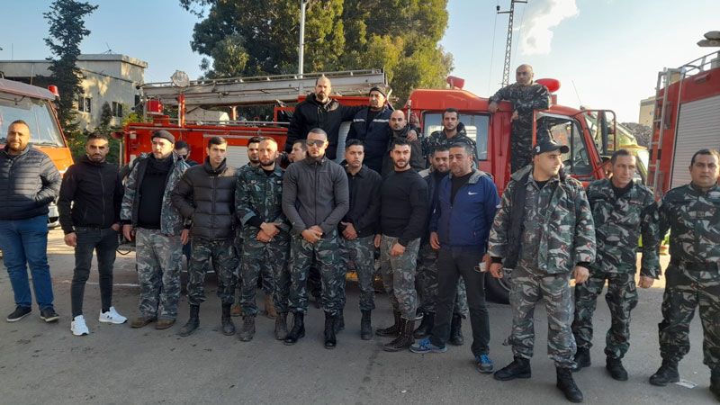 آتش‌نشانان طرابلس به سید حسن نصرالله: فقط تو به مظلومان کمک می‌کنی
