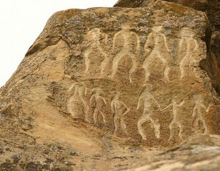 دست نوشته های کوه ها در آذر بایجان