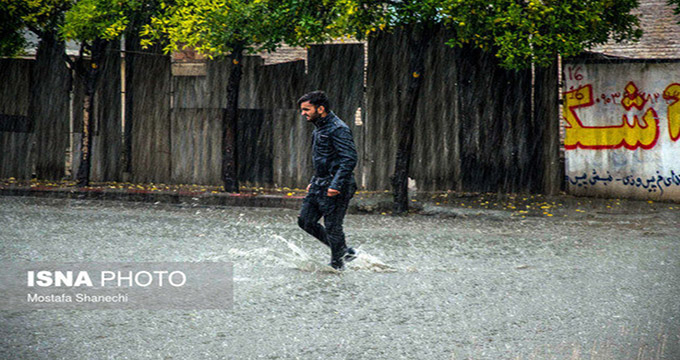 پیش‌بینی بارش شدید باران در 4 استان