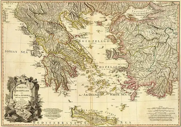 نقشه های یونان باستان