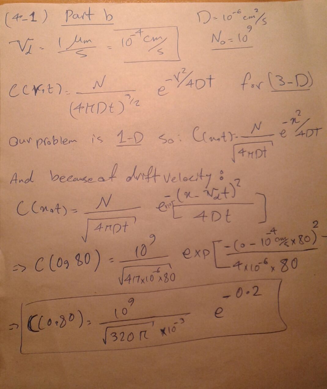 Solution For Chapter 4 Problem 1 Part B