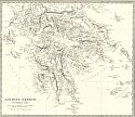 نقشه جزایر ایونی و یونان