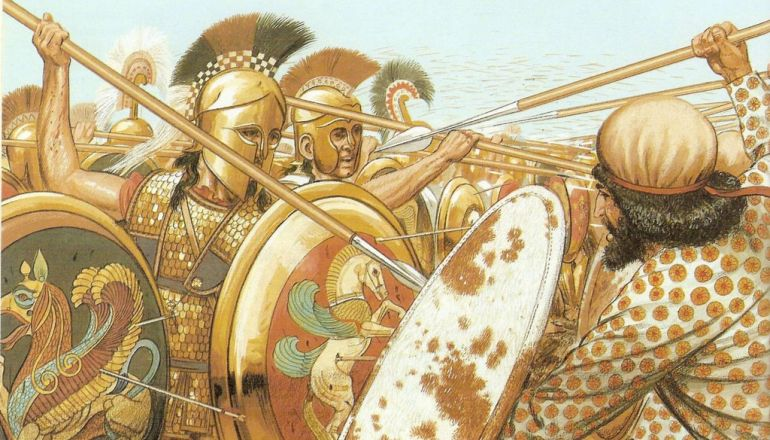 نبرد ماراتون 490 ق.م