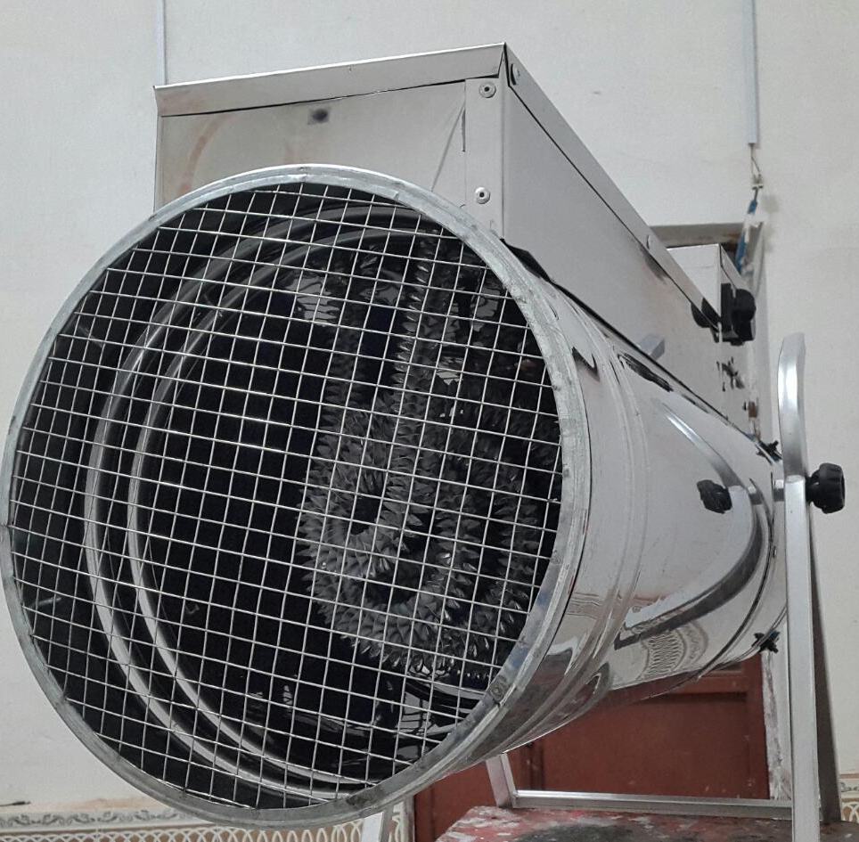 جت هیتر برقی سه فاز