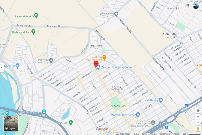 آدرس شرکت یاسا الکترونیک سپاهان