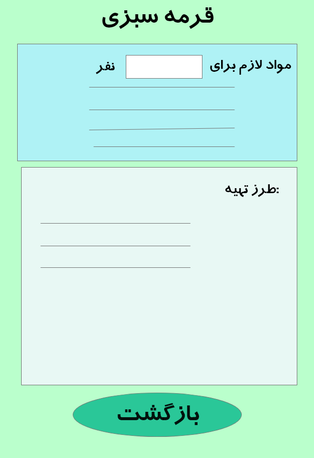 قرمه شبزی