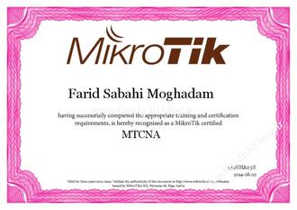 mikrotik Certificate