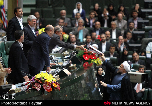 روحانی در مجلس 1