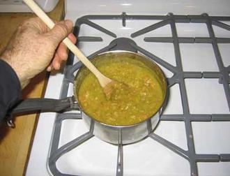 روش پخت سوپ خوشمزه سوپ نخود فرنگی
