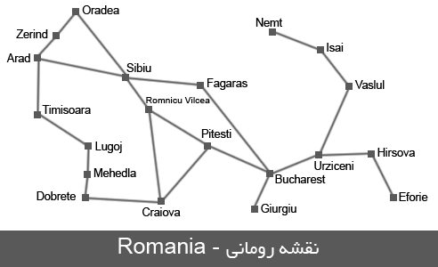 نقشه شهر رومانی هوش مصنوعی استاد صادقی