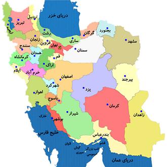 نقشه راه های ایران