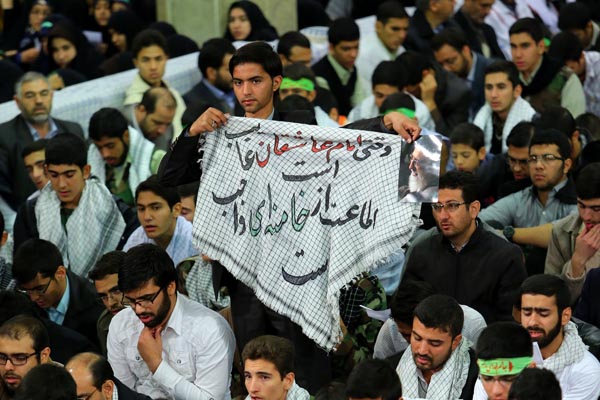 دیدار دانش آموزان با رهبری