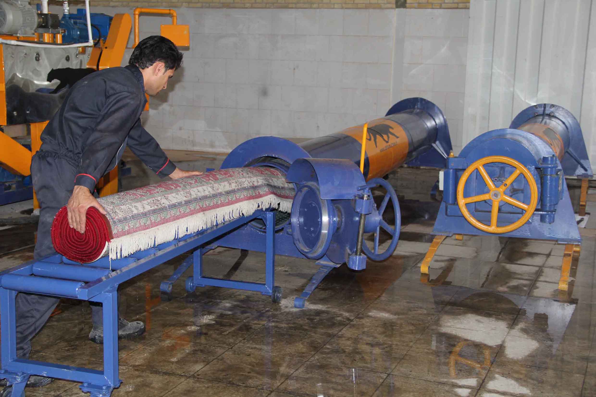 دستگاه آبگیرلوله ای فرش و قالی دلتا یزد