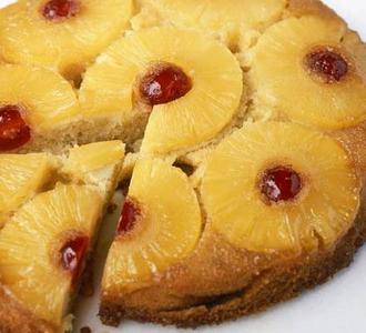 کیک برگردان آناناس 