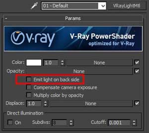 vray light