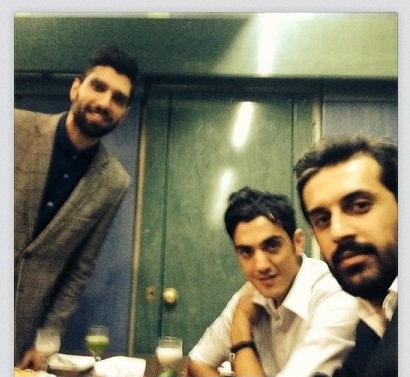 عکس موسوی و معروف در کنسرت گروه سون