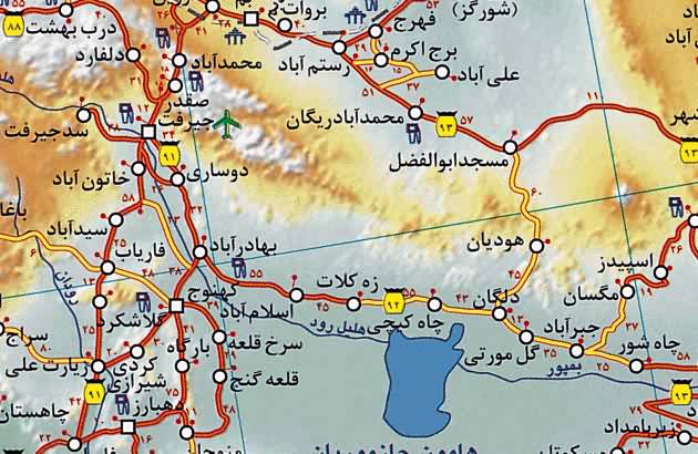 عکس نقشه ی ایران با کیفیت بالا