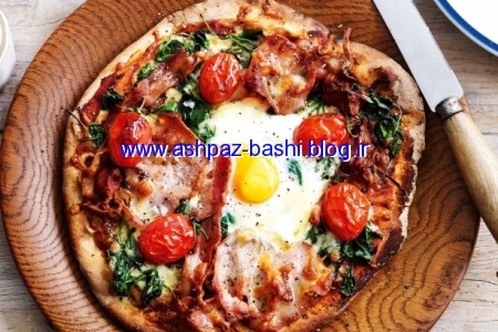 پیتزا تخم مرغ فلورانس