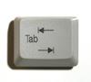 کلید tab
