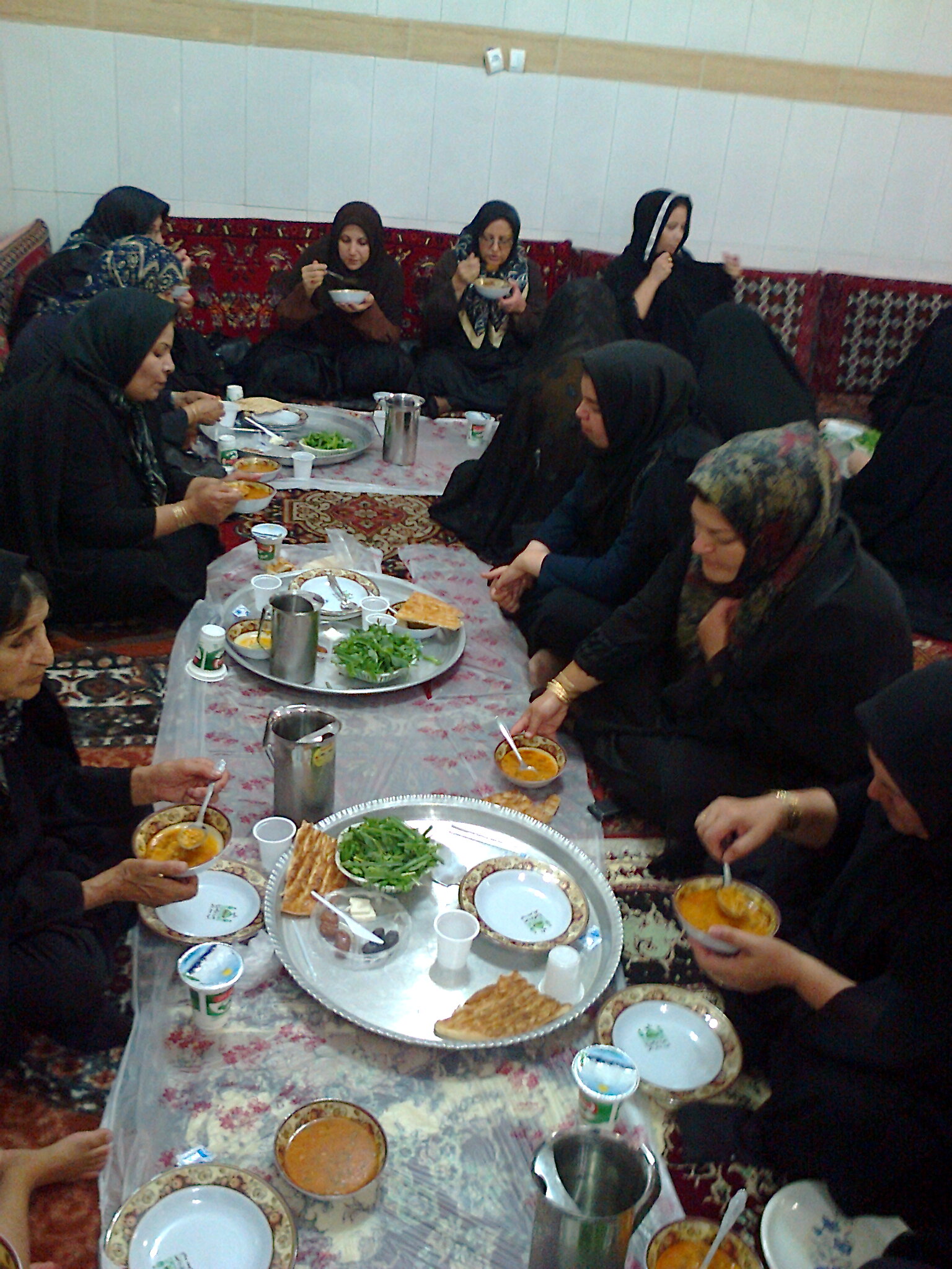 مراسم افطاری