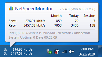 Nwe Speed monitor