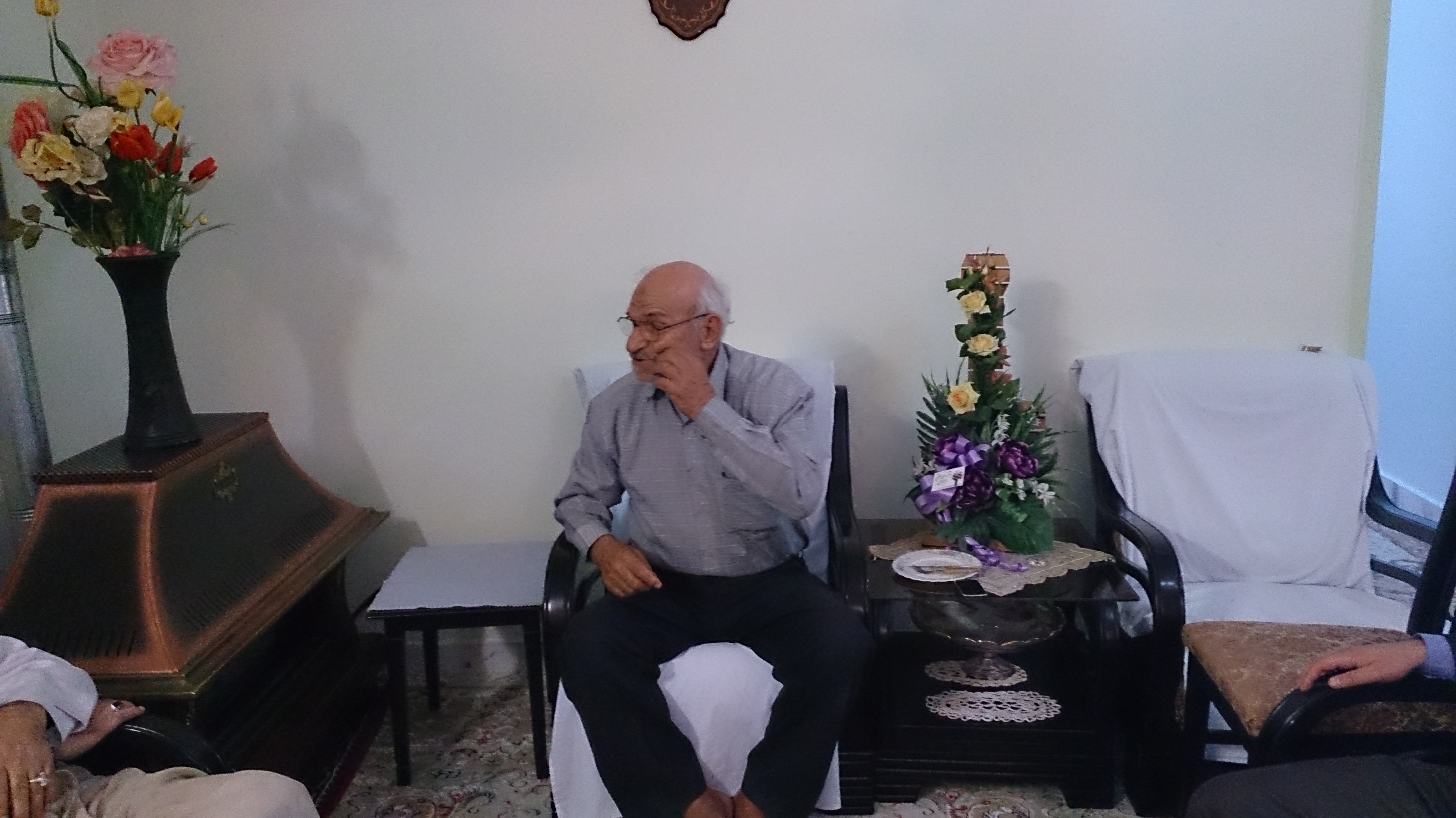دار با خانواده شهید حسین عسگری