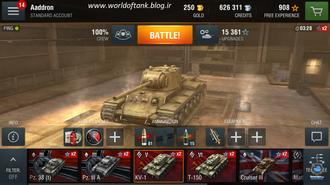بازی world of tanks blitz برای اندروید