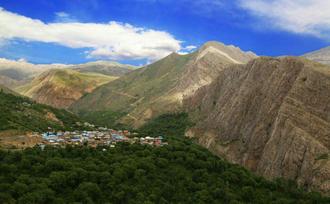 منظره روستای هیر۱