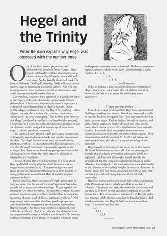 Hegel and the Trinity - تثلیث هگلی