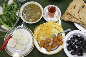 غذاها و خوراک های مناسب افطار ماه رمضان