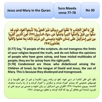 Jesus and mary in Quran