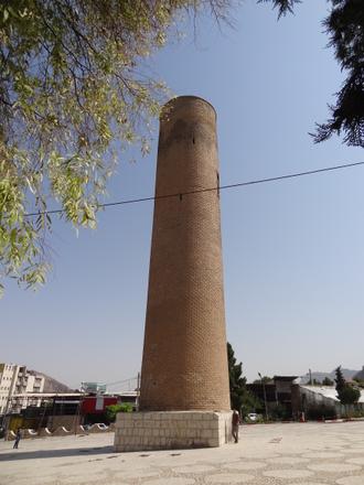 South view of Khorramabad minaret