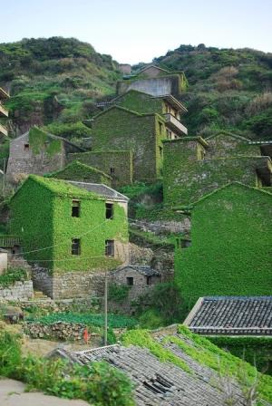 روستایی در چین که با طبیعت یکی شد+تصاویر