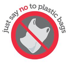 No to plastic bags