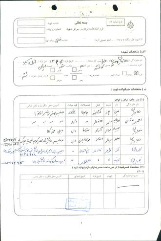 شهید خیرالله نجاریان بهنمیری