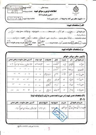 شهید قاسم علیزاده