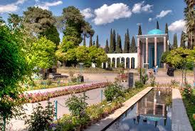 عکس مقبره ی سعدی 