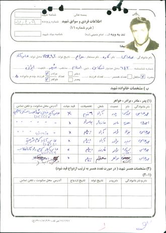 شهید کاوه محمد عباسی