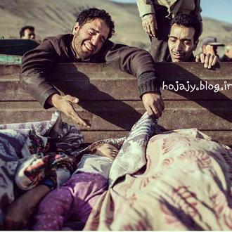 عکس دردناک زلزله کرمانشاه