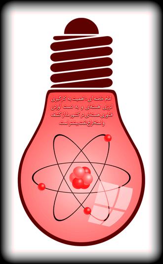 پوستر دیگری از اهمیت انرژی هسته ای در بیان امام خامنه ای