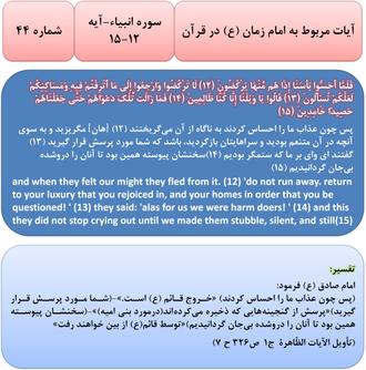 آیات مربوط به امام زمان(ع) در قرآن