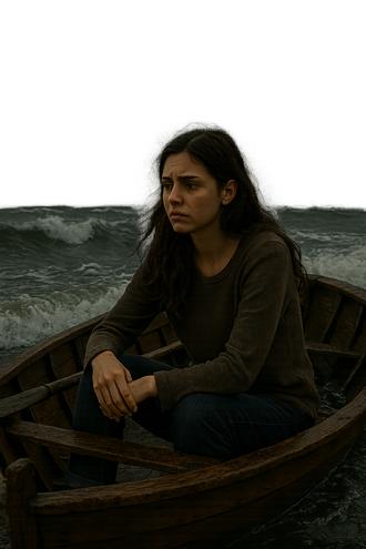 دختر نا امید