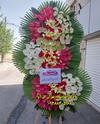 تاج گل افتتاحیه نمایشگاه تهران