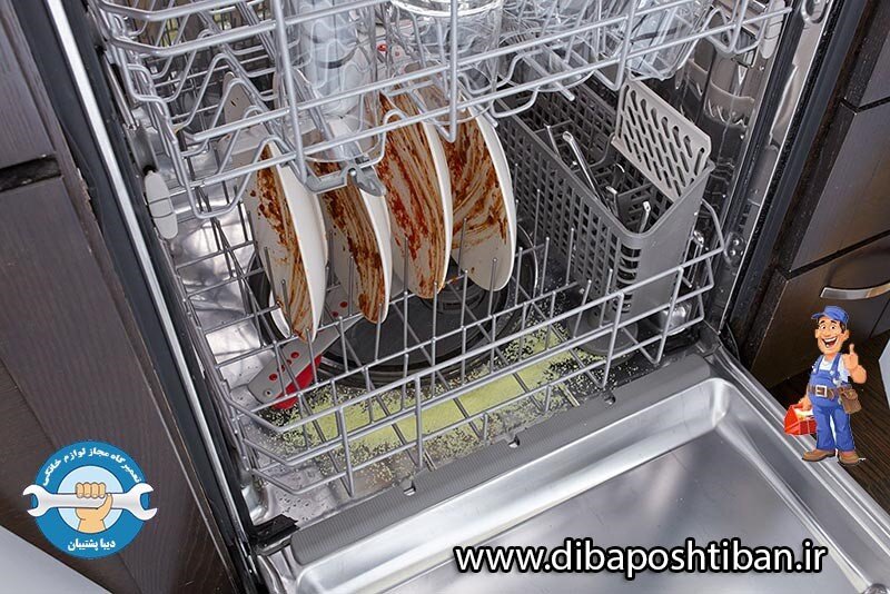 علت کثیف شستن ماشین ظرفشویی
