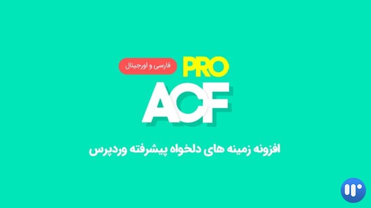 افزونه Advanced Custom Fields | افزونه زمینه های دلخواه پیشرفته